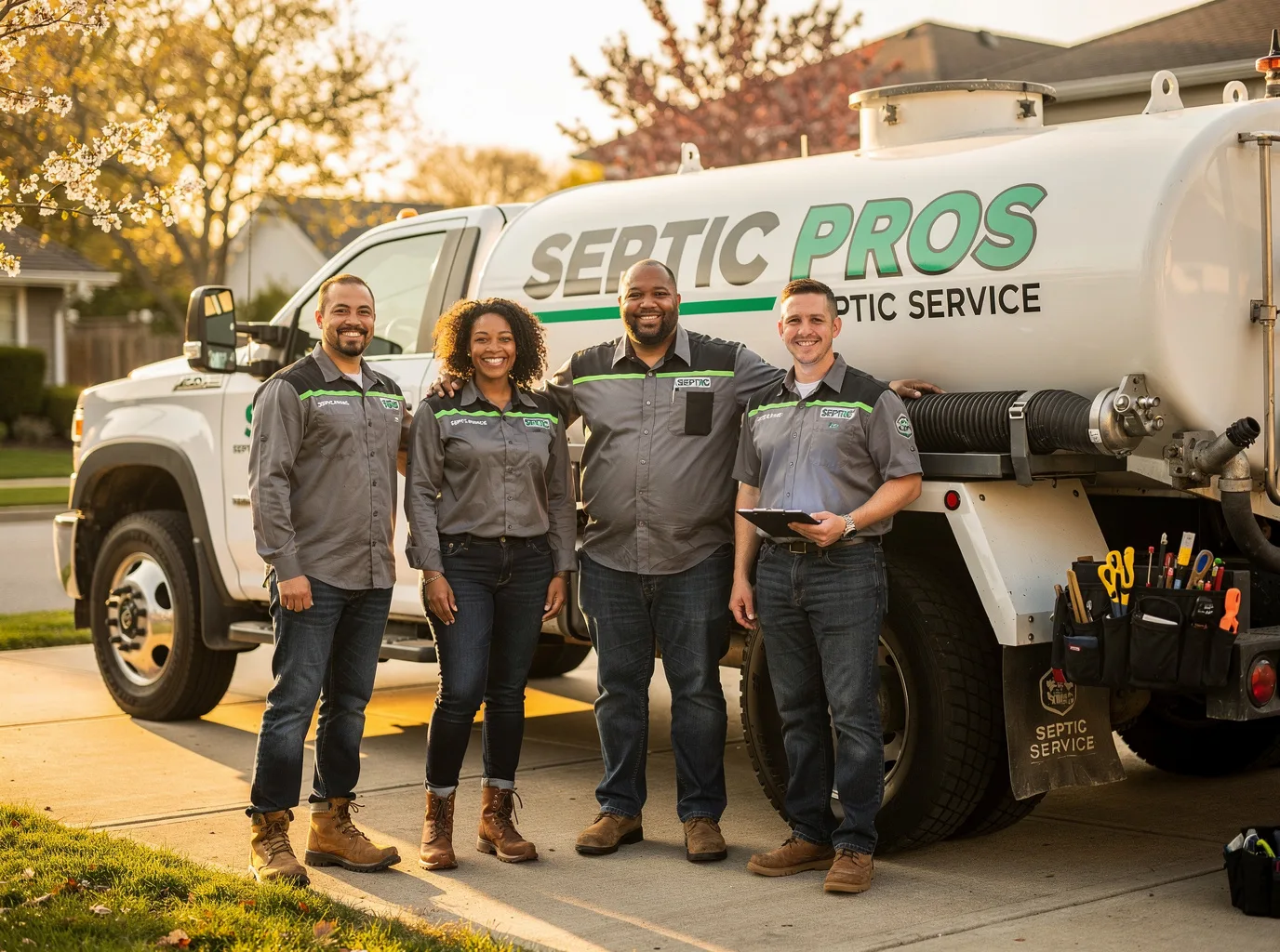 Septic Tank Pumping company in Perronville, MI